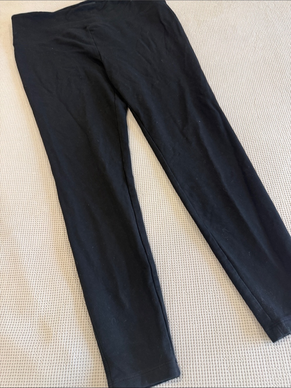 Everyday Black Leggings for Women - Stretch Pull-On